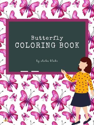 cover image of Butterfly Coloring Book for Teens (Printable Version)